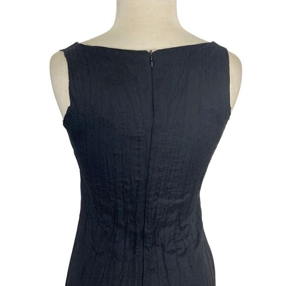Keren Naftali 1 XS S 4 Black Dress Bodycon Evening Elegant Crinkle Packable - Picture 7 of 13
